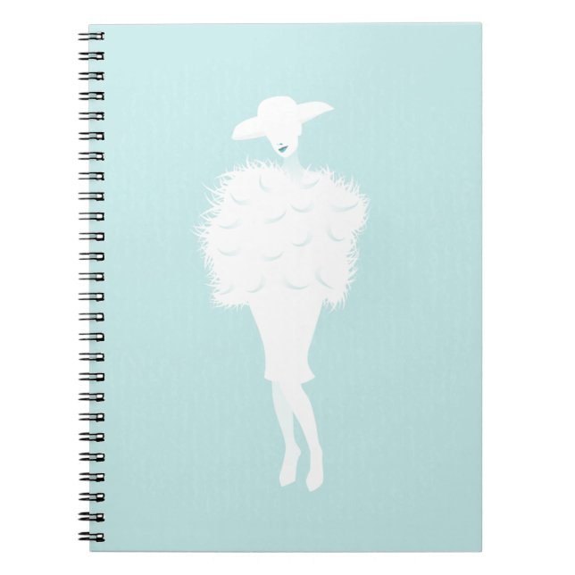 Carnet Chic de menthe (Devant)