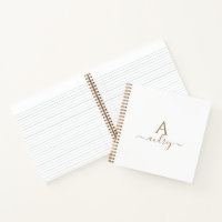 Chic Gold Elegant Signature Minimaliste Monogramme