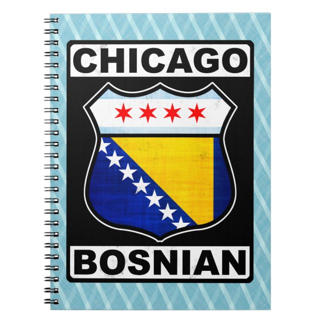 Carnet Chicago Bosniaque Américain (Devant)