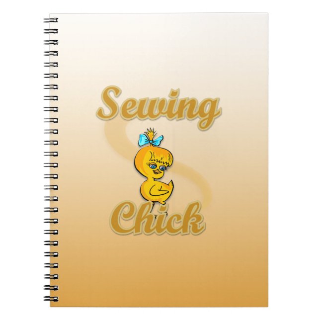 Carnet Chick à coudre (Devant)