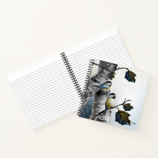 Carnet "Chickadees" [design 2] Multi sizes