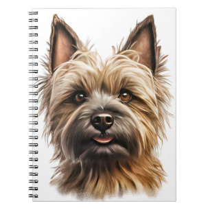 CARNET CHIEN BROWN DE TERRIER DU CAIRE