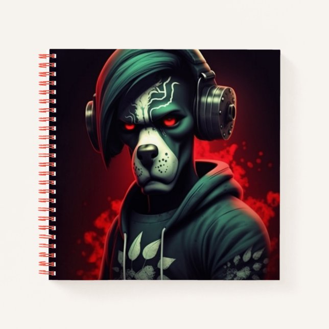Carnet Chien Cool (Devant)