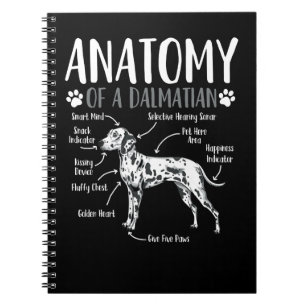 Carnet Chien Dalmatie Anatomie 59 Amoureux des chiens