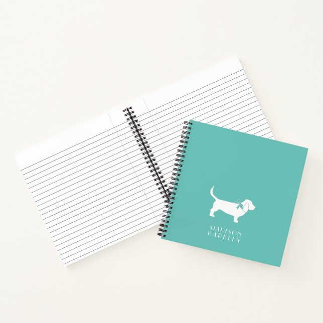 Carnet Chien de Basset Hound Puppy (Intérieur)