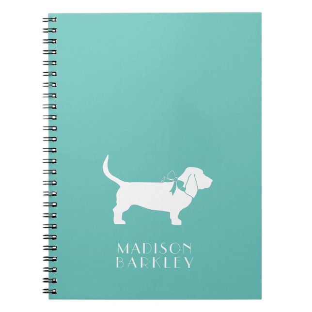 Carnet Chien de Basset Hound Puppy (Devant)