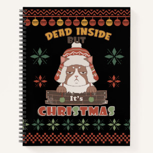 Carnet Chien de Noël sarcastique - Doux moche inspiré
