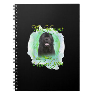 Carnet Chien de Terre-Neuve | Le Moment Où Je T'Ai Vu Je