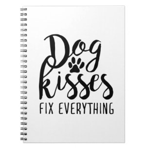 Carnet Chien Kisses Réparez tout K9 Citations Sweet Chien