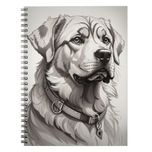 Carnet Chien Labrador (Devant)