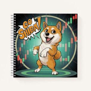 Carnet Chien mignon Shiba Inu