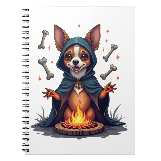 Carnet Chien rituel du Chihuahua maudit (Devant)
