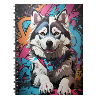 Carnet Chien sibérien Husky