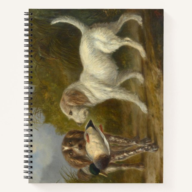 Carnet Chiens de chasse (par Carlo Ademollo) (Devant)