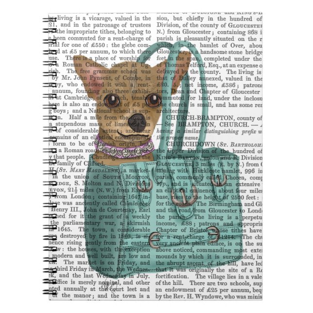 Carnet Chihuahua En Sac (Devant)