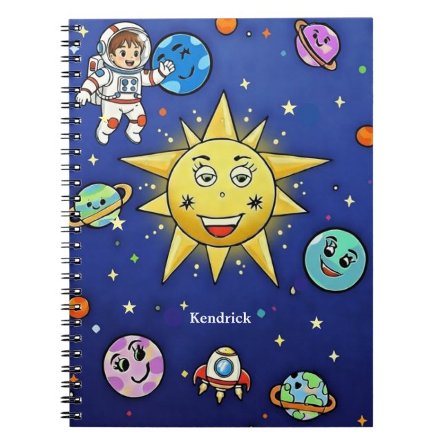 Carnet Childhood Dreams Spiral Notebook, 6.5 x 8.75 (Devant)