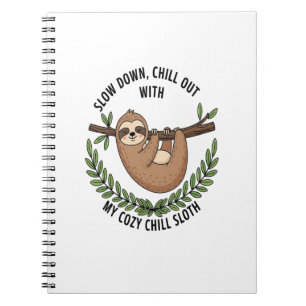 Carnet Chill Sloth, USA Animal