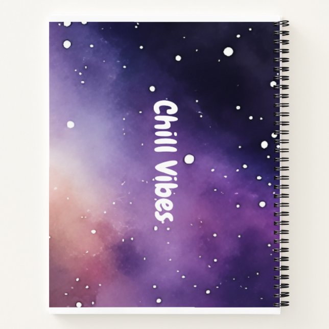 Carnet Chill Vibes Spiral Notebook (Dos)