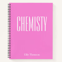 Chimie | Papier graphique personnalisé Pink School