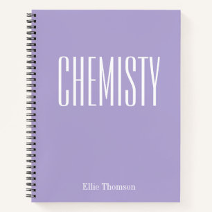 Carnet Chimie   Papier millimétré scolaire personnalisé V
