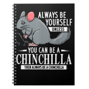 Carnet Chinchilla Cadeau Funny mignon animal