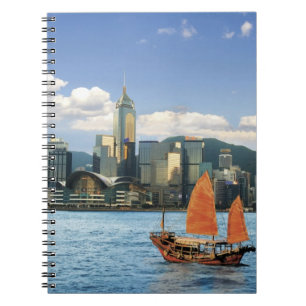 Carnet Chine; Hong Kong; le port de Victoria; port;A