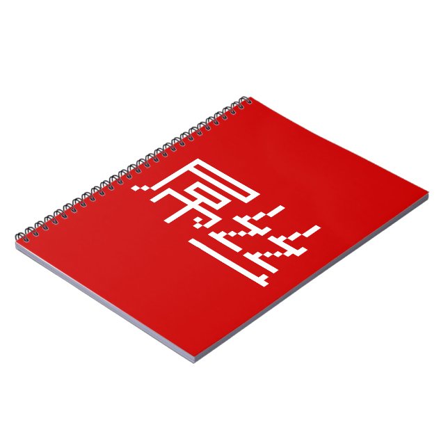 Carnet Chinois perdant / Diaosi 屌 丝 Hanzi MEME (Côté gauche)