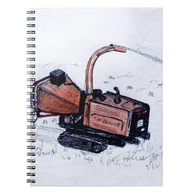 Carnet Chipper de Timberwood (Devant)
