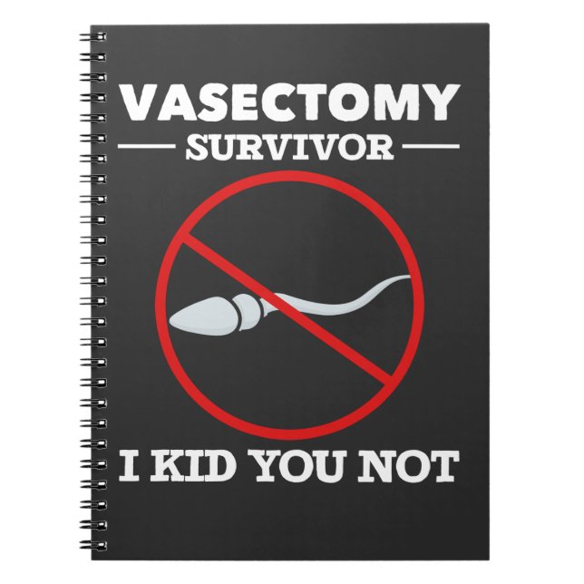 Carnet Chirurgie Vasectomique Drôle Dire Humour Adulte (Devant)
