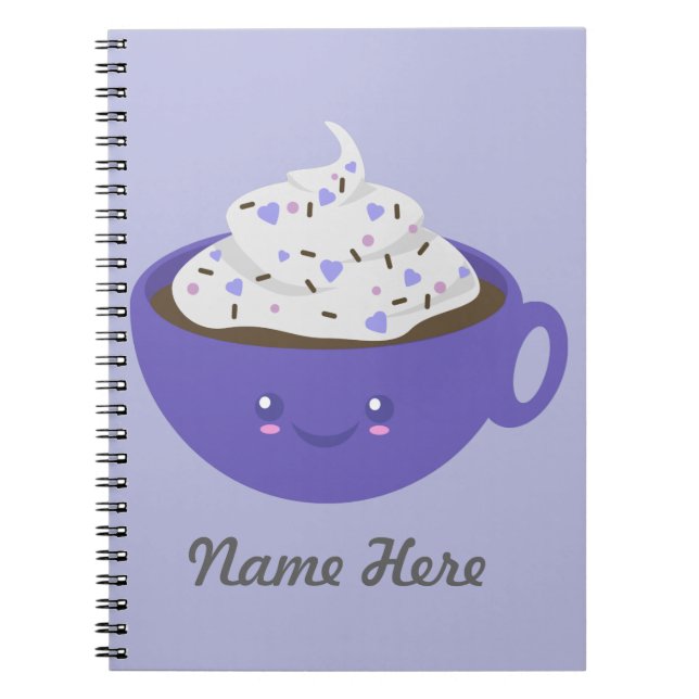Carnet Chocolat chaud mignon (Devant)