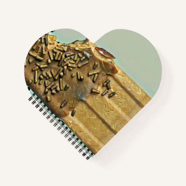 Carnet Chocolat glacé popsicle (Devant)