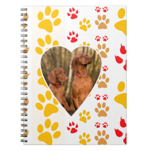 Carnet Chocolat Labrador Retriever Coeurs de chien Emprei
