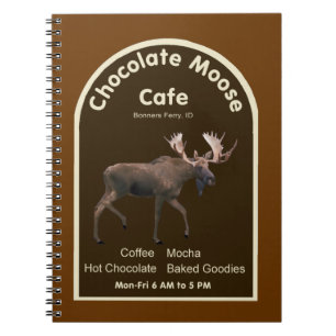 Carnet Chocolat Moose Café