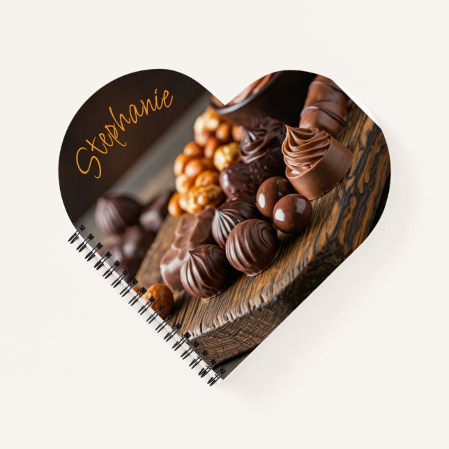 Carnet Chocolate Candy Personalized Notebook (Devant)
