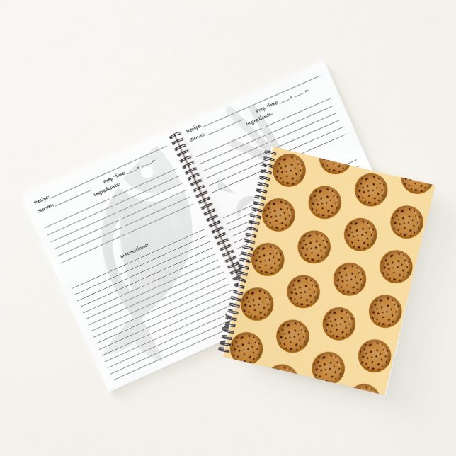 Carnet Chocolate Chip Cookie  (Intérieur)