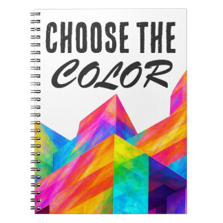 Carnet Choisissez la couleur