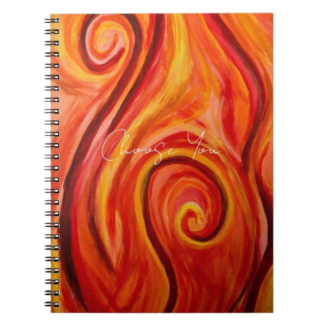 Carnet Choose You Notebook- Original Art by Virginia Rose (Devant)