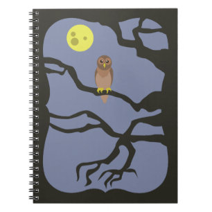 Carnet Chouette d'Halloween éffrayante