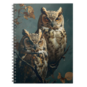 Carnet Chouettes vintages