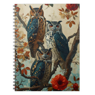Carnet Chouettes Vintages