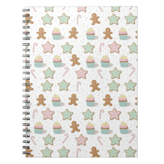 Carnet Christmas Bakery Treats Pattern
