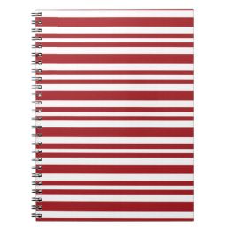 Carnet Christmas Candy Cane Stripes