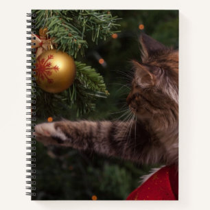 Carnet Christmas Cat