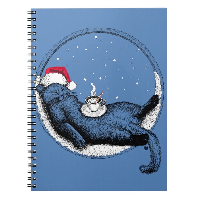 Carnet Christmas Cat (Devant)