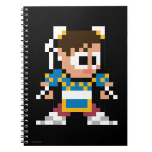 Carnet Chun-Li à 8 bits