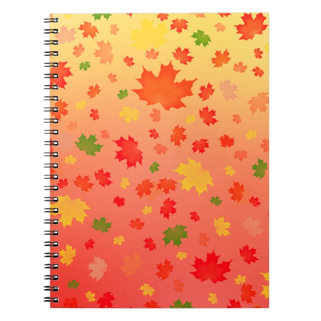 Carnet Chute des Feuilles (Devant)