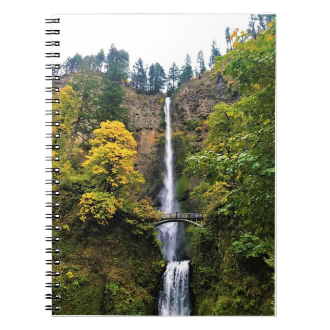 Carnet Chutes Multnomah, Columbia River Gorge, Oregon (Devant)
