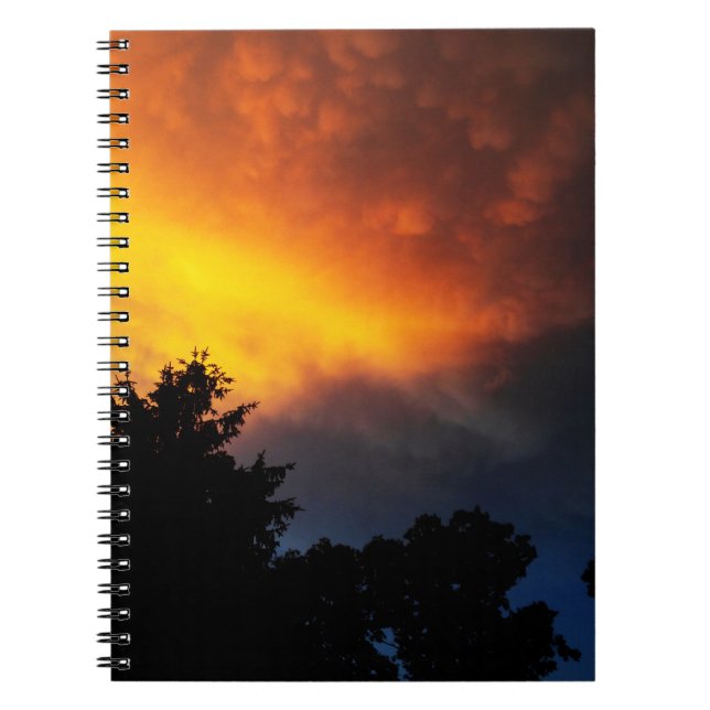 Carnet Ciel ardent (Devant)