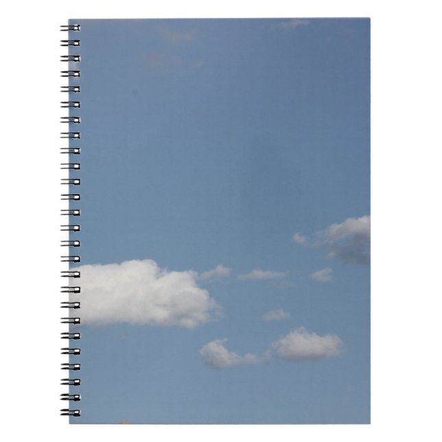Carnet Ciel bleu nuages (Devant)