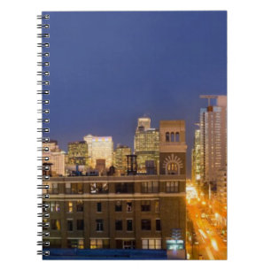 Carnet Ciel de Chicago, Illinois, pris depuis West Loop